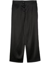 BOTTER - Stretch-Design Satin Trousers - Lyst