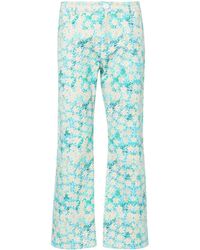 Siedres - Graphic-Print Mid-Rise Jeans - Lyst