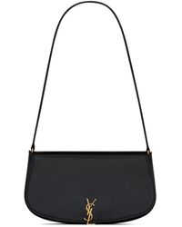 Saint Laurent - Mini Leather Voltaire Shoulder Bag - Lyst