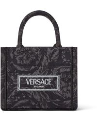 Versace - Barocco Athena Tote Bag - Lyst