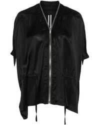 Rick Owens - Zip-Up Cape - Lyst
