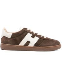 Hogan - Cool Suede Low-Top Sneakers - Lyst