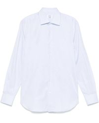 Mazzarelli - Mini-Check Shirt - Lyst