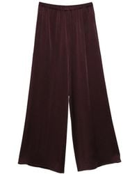 Antonelli - Elasticated-Waist Palazzo Pants - Lyst