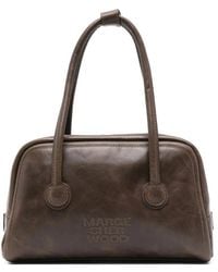 トートバッグ Marge Sherwood top-handle leather tote bag Marge Sherwood Mini Soft Tote Leather Top Handle Bag - Tote