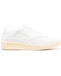 Jil Sander - Debossed Logo Sneakers - Lyst