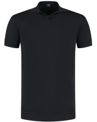 Fedeli - Short-Sleeve Polo-Collar T-Shirt - Lyst