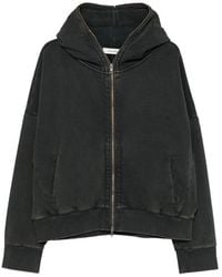 Entire studios - Faded-Effect Zip-Up Hoodie - Lyst