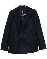 Sealup - Double-Breasted Button-Down Jacket - Lyst