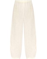 By Malene Birger - Linen Tapered Trousers - Lyst