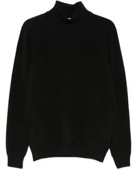 Magazzino Ricambi - Ribbed-Knit Roll-Neck Sweater - Lyst