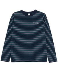 Sporty & Rich - Striped-Pattern Long-Sleeve T-Shirt - Lyst