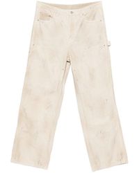 Cole Buxton - Distressed Panelled Jeans - Lyst