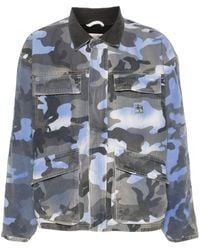 Stussy - Camouflage-pattern Jacket - Lyst