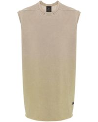 Moncler - X Rick Owens Logo-Appliqué Knitted Vest Top - Lyst