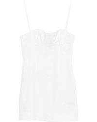 SIR. - Embroidered Spaghetti-Strap Mini Dress - Lyst
