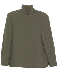 IRO - Orbison High-Neck Long-Sleeve Top - Lyst