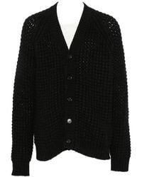 Roberto Collina - Waffle-Knit Raglan-Sleeve Cardigan - Lyst