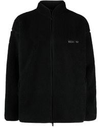 adidas - Reclaim Zip-Up Fleece Jacket - Lyst