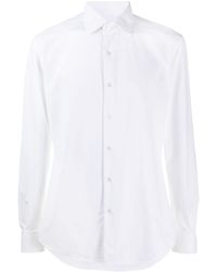 Xacus Plain Classic Shirt - White
