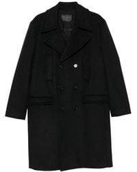 Dondup - Double-Breasted Coat - Lyst