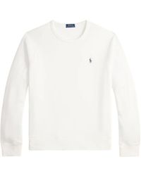 Ralph Lauren - Embroidered Crew-Neck Sweatshirt - Lyst
