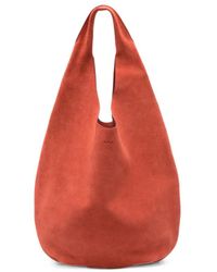 A.P.C. - A. P.C. Neige Suede Shoulder Bag - Lyst
