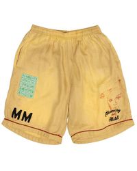 Paly Hollywood - Montauk Graphic-Print Drawstring Track Shorts - Lyst