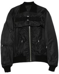 Rick Owens - 2 Piece Flight Buckle-Strap Panelled Jacket - Lyst