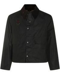 Barbour - Corduroy-Collar Button Jacket - Lyst