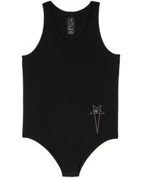 Rick Owens X Champion - Logo-Embroidered Bodysuit - Lyst