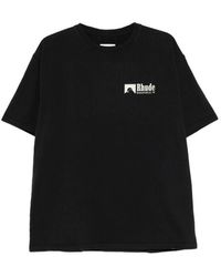 Rhude - Racing Graphic T-Shirt - Lyst