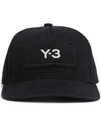 Y-3 - Logo-Patch Cap Hat - Lyst