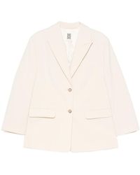 By Malene Birger - Adele Single-Breasted Peak-Lapels Blazer - Lyst