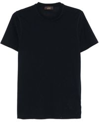 Zanone - Round-Neck Cotton T-Shirt - Lyst