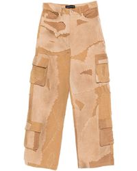 Who Decides War - Patchwork Buttoned Jeans - Lyst