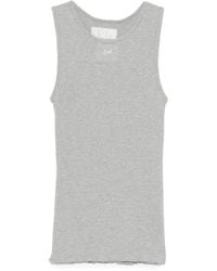 ERL - Ribbed Logo Tank Top - Lyst