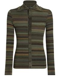 Dolce & Gabbana - Ribbed Wool Cardigan - Lyst