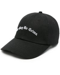 DAGGER - Slogan-Embroidered Baseball Cap - Lyst
