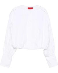 Thelatest - Diana Long-Sleeve Blouse - Lyst