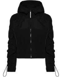 Calvin Klein - Logo-Print Hooded Jacket - Lyst