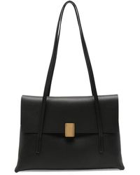 KHAITE - Blake Leather Shoulder Bag - Lyst