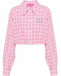 Miu Miu Tops for Women | Online Sale up to 73% off | Lyst