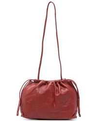Soeur - Suzette Drawstring Leather Shoulder Bag - Lyst