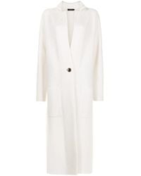 Lisa Yang - Knitted Single-Breasted Coat - Lyst