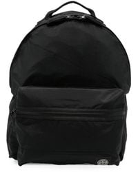 Stone Island - Logo-Patch Zip-Fastening Backpack - Lyst