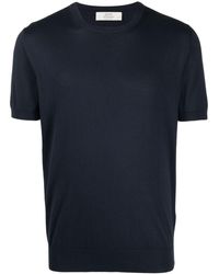 Mauro Ottaviani - Round Neck Cotton T-Shirt - Lyst