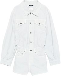 Haikure - Button-Fastening Playsuit - Lyst