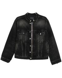 Haikure - Zip-Up Denim Jacket - Lyst