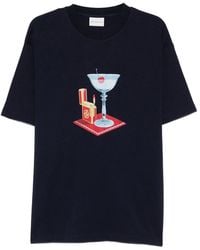 Drole de Monsieur - Cocktail Graphic-Print T-Shirt - Lyst